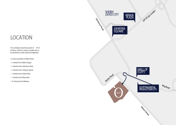كمبوند او ويست اوراسكوم اكتوبر يبدأ مرحلة Parkside بمقدم 5%