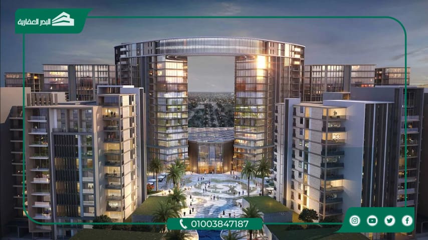 ابراج ساويرس الشيخ زايد Zed Towers El Sheikh Zayed بمقدم 5%