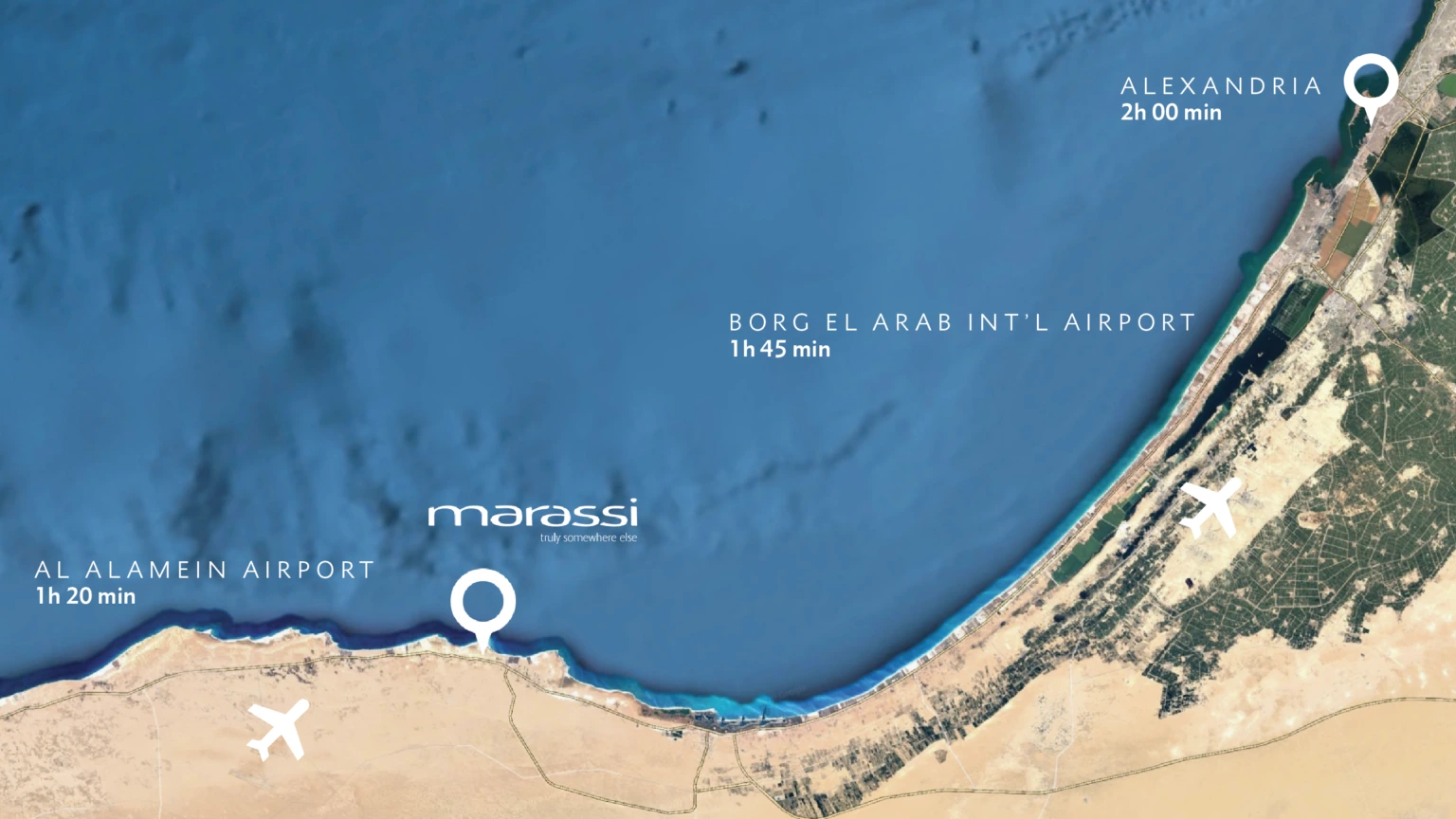 منتجع مراسى الساحل الشمالي Marassi North Coast تفاصيل واسعار