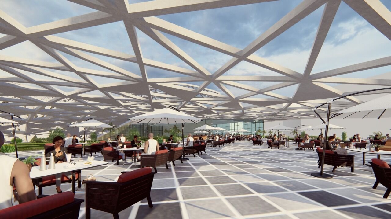 ميجا مول شركة بيراميدز العاصمة الادارية