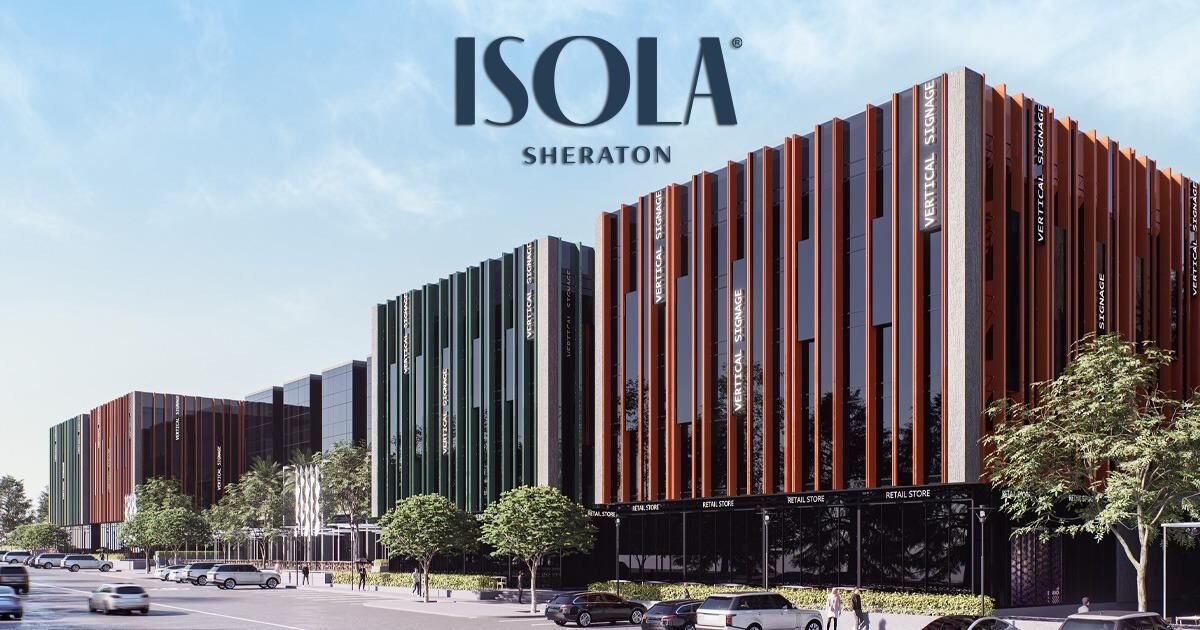 كمبوند ايزولا شيراتون مصر الجديدة Isola Sheraton New Egypt بقسط ل6 سنوات