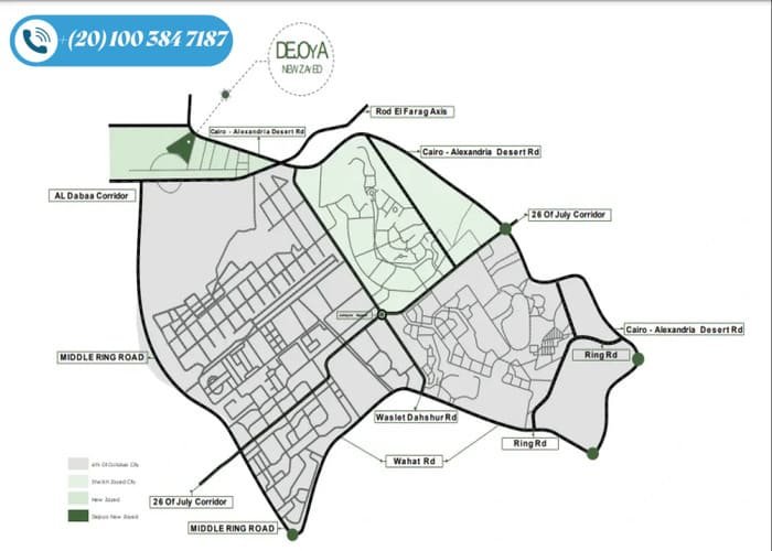 كمبوند دي جويا الشيخ زايد De Joya Residence بمقدم 10%