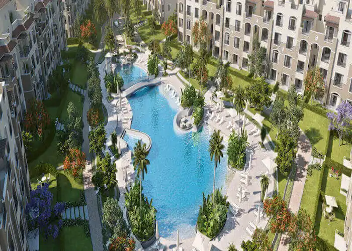 كمبوند ستون ريزيدنس التجمع الخامس بمقدم 10% وقسط ل6 سنوات.