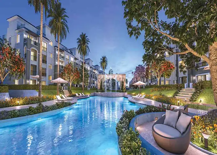 كمبوند ستون ريزيدنس التجمع الخامس بمقدم 10% وقسط ل6 سنوات.