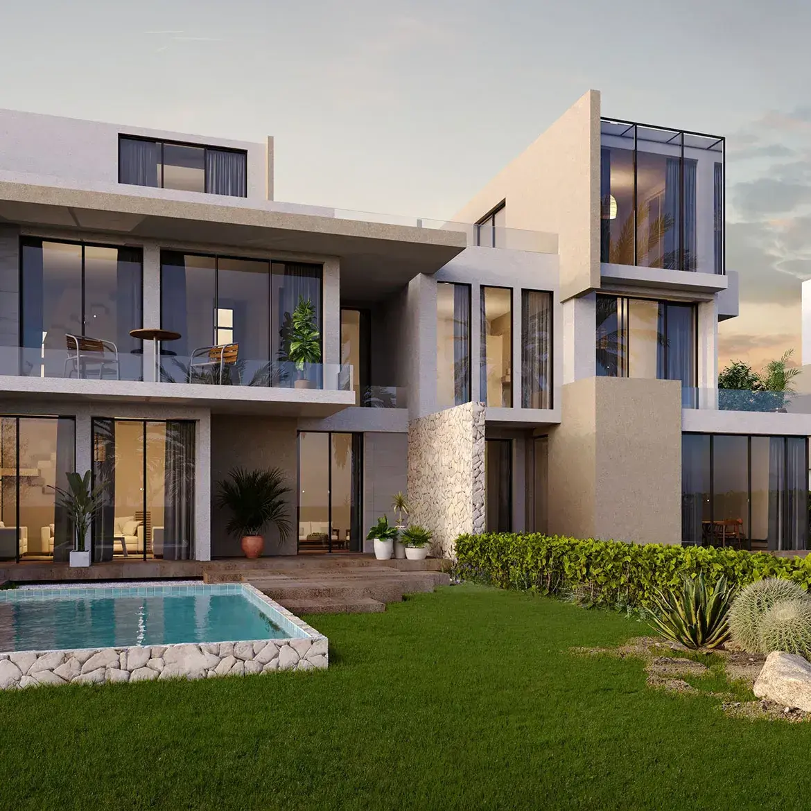 قرية ماجادا العين السخنة Majada Sokhna مساحات واسعار