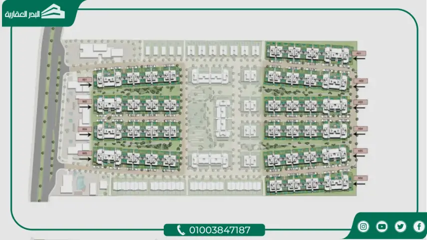 كمبوند trio gardens التجمع الخامس