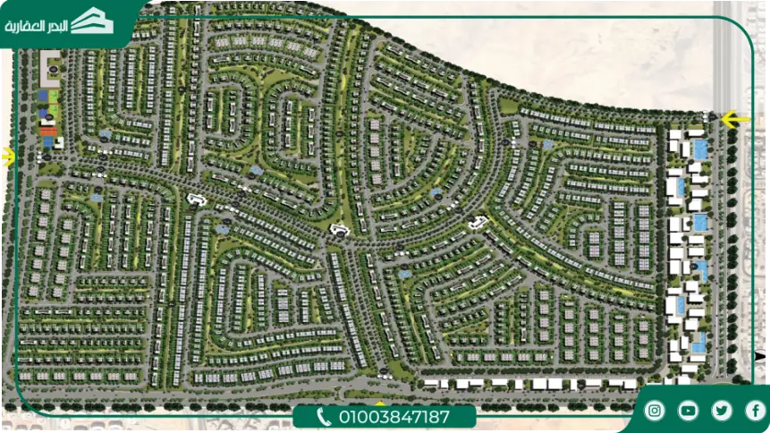 كمبوند الباتيو تاون التجمع الخامس El patio town new Cairo مقدم 5%