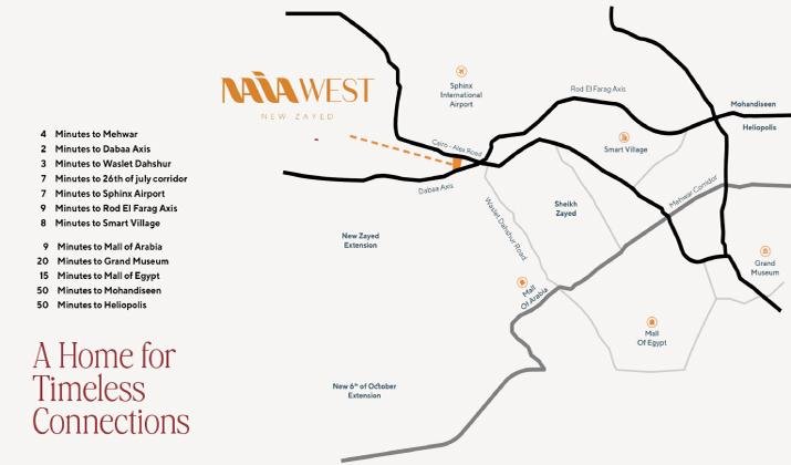 كمبوند نايا ويست الشيخ زايد Compound naia west el sheikh Zayed