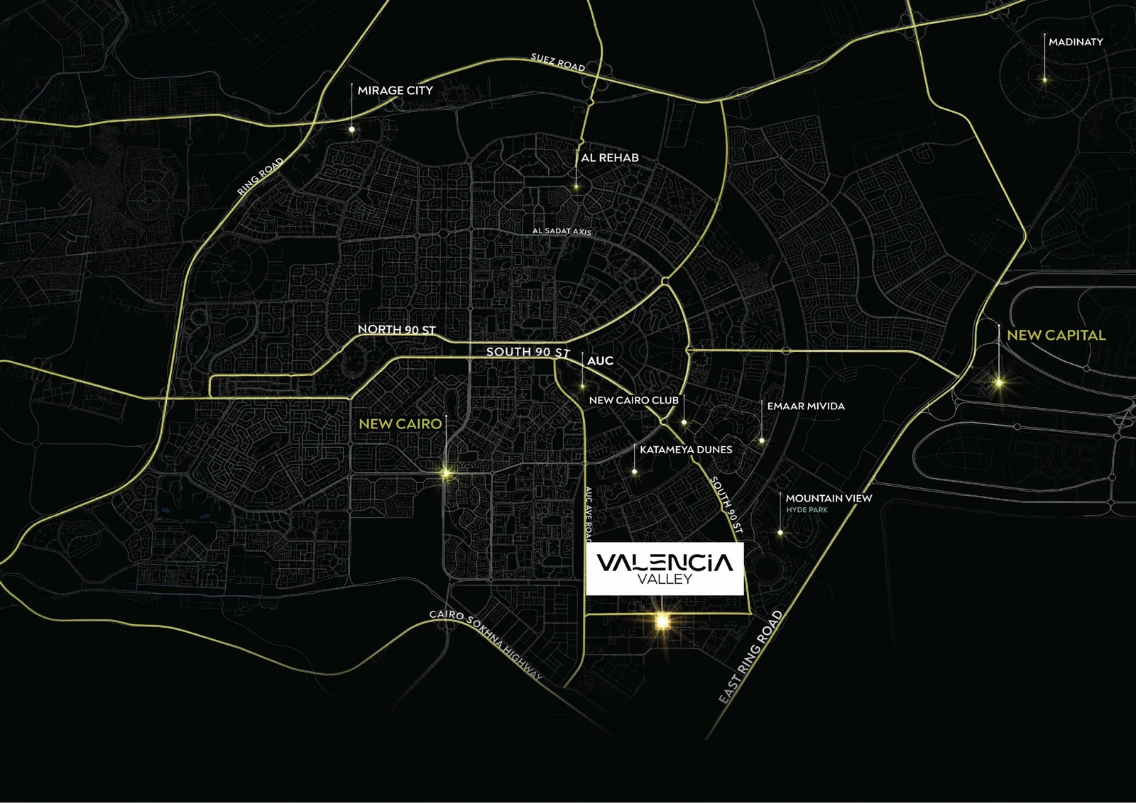 كمبوند فالنسيا فالي القاهرة الجديدة