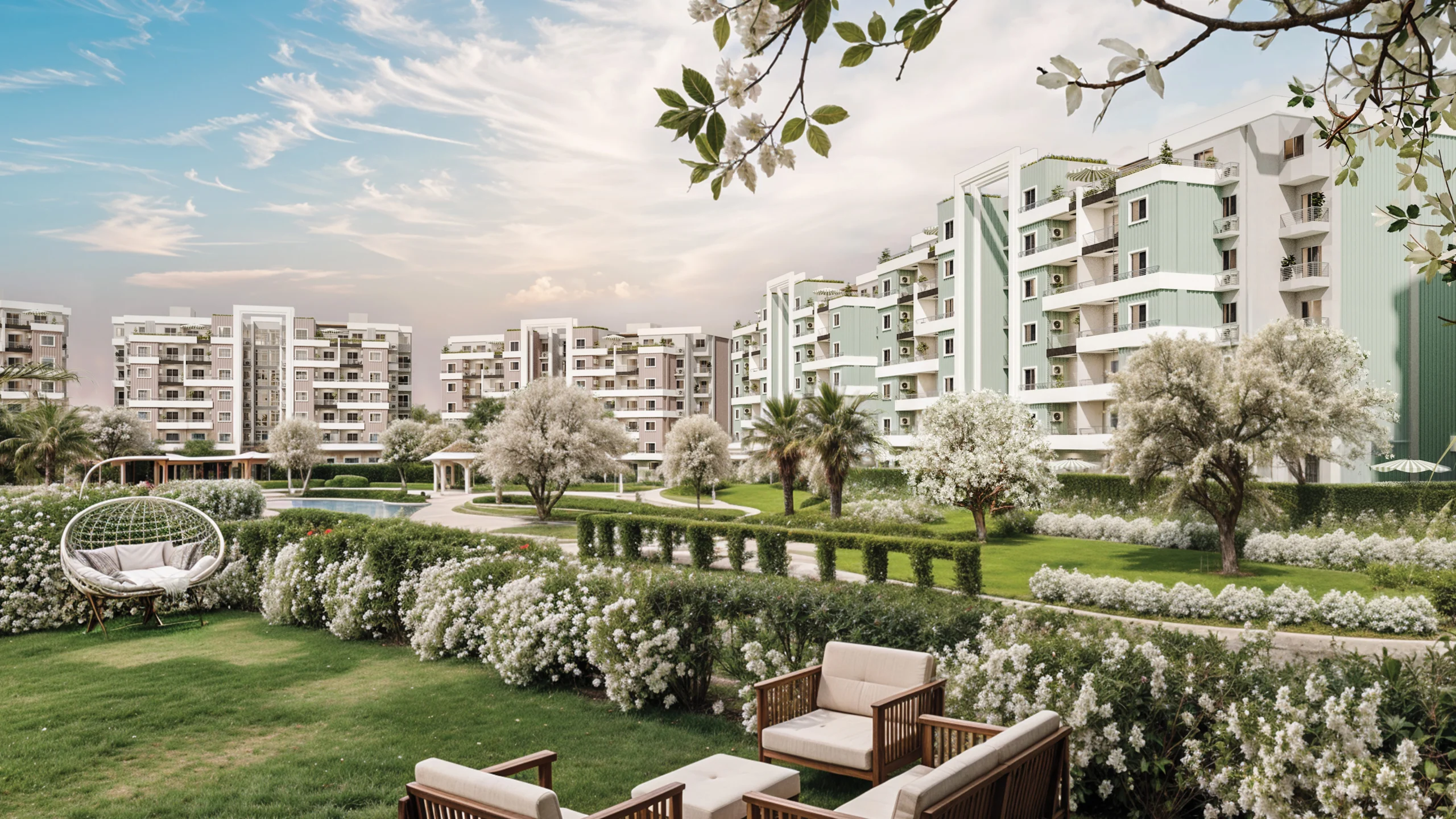 كمبوند روك وايت هليوبوليس الجديدة Rock White Compound أسعار وتفاصيل