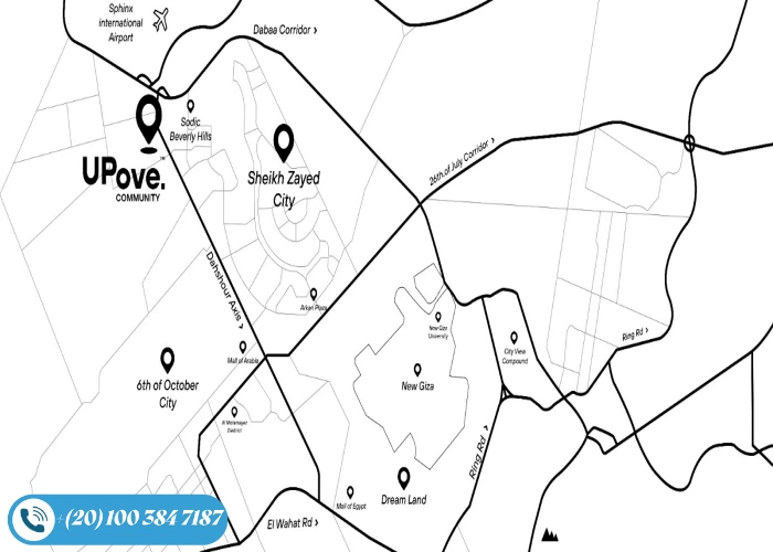 كمبوند ابوف كوميونيتي زايد الجديدة Upove Community بمقدم 10%