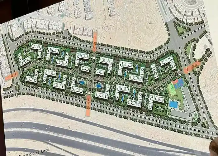 مخطط مشروع الباتيو سولا الشروق