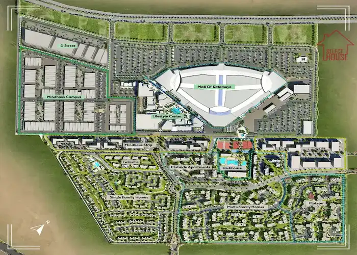 كمبوند كريسنت ووك التجمع الخامس  بمقدم 8% | تقسيط على 8 سنوات.