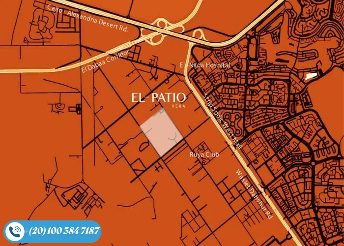 كمبوند الباتيو فيرا الشيخ زايد El Patio Vera مساحات وأسعار