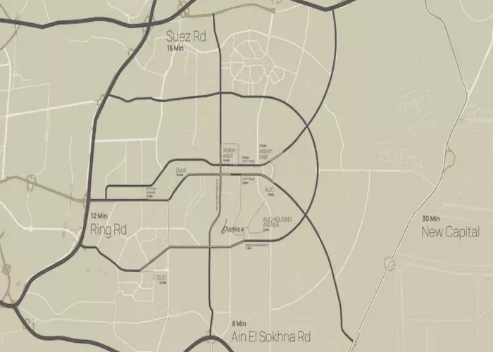 كمبوند بلانكس التجمع الخامس Compound Blanks New Cairo