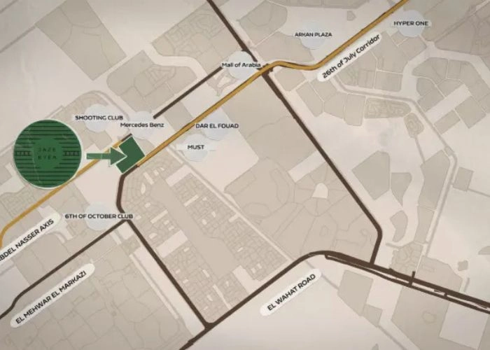 كمبوند جاذبية 6 أكتوبر compound Jazebeya 6 October