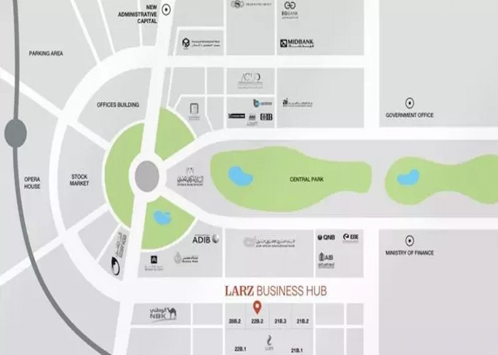 مول لارز بيزنس هب العاصمة الإدارية Larz Business Hub New Capital