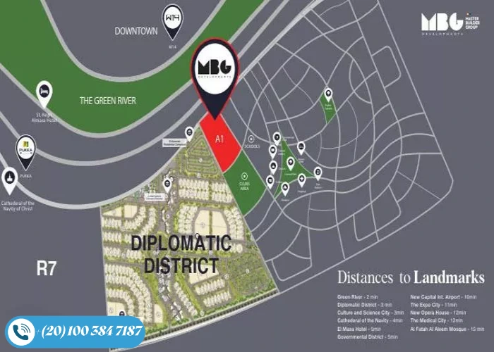 كمبوند ديبلو إيست العاصمة الإدارية Diplo East New Capital