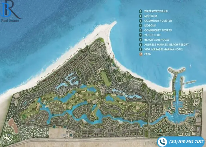 قرية مراسي ريد Marassi Red من شركة إعمار