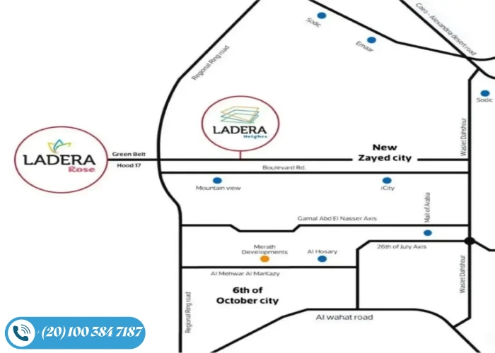 كمبوند لاديرا 6 أكتوبر Ladera New Zayed أحدث التفاصيل والأسعار