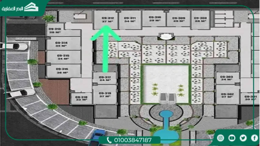كمبوند سيتاليا العبور سيتي