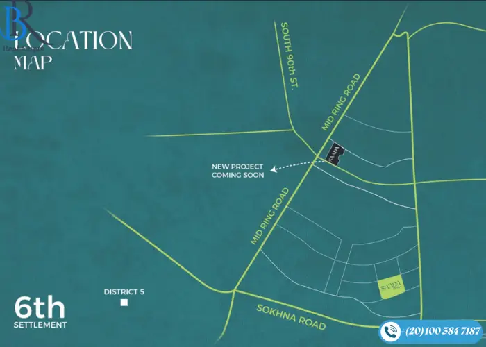 كمبوند سعادة التجمع السادس Saada 6th settlement مقدم 5%