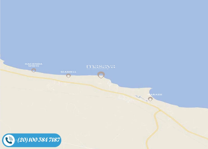 مسايا الساحل الشمالي Masaya North Coast شاليهات بمقدم 5%