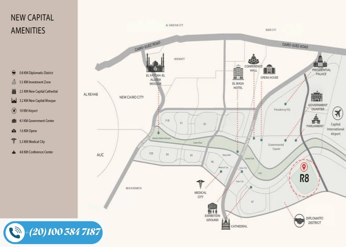 سكاي ابو ظبي العاصمة الادارية الجديدة كمبوند سكاي أبو ظبي العاصمة الإدارية الجديدة
