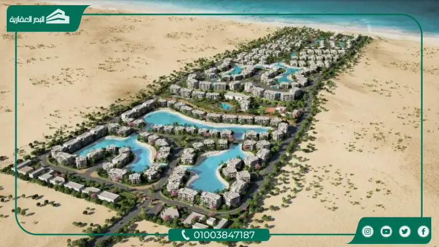 قرية كون راس الحكمة Koun Ras El Hikma مساحات وأسعار