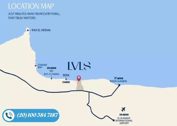  قرية لفلز الساحل الشمالي Lvls North Coast تفاصيل واسعار 2026
