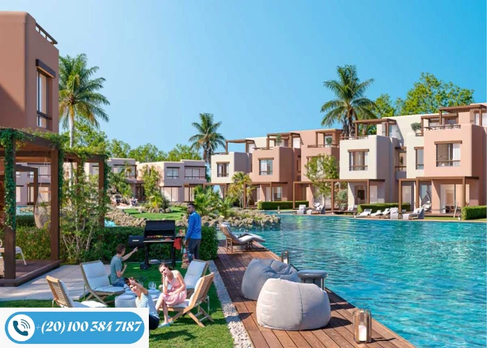 قرية هاسيندا بلو راس الحكمة Hacienda Blue شاليهات بمقدم 5%