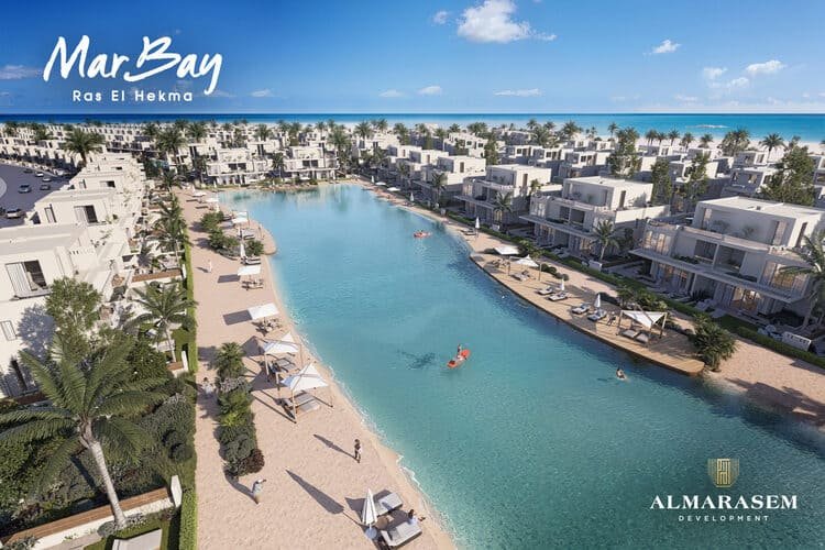 قرية مار باي راس الحكمة Mar Bay Ras El Hekma مساحات واسعار