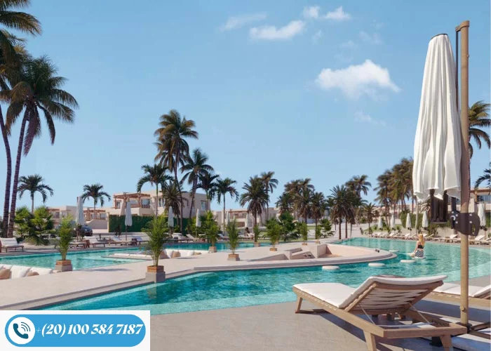 قرية هاسيندا بلو راس الحكمة Hacienda Blue شاليهات بمقدم 5%