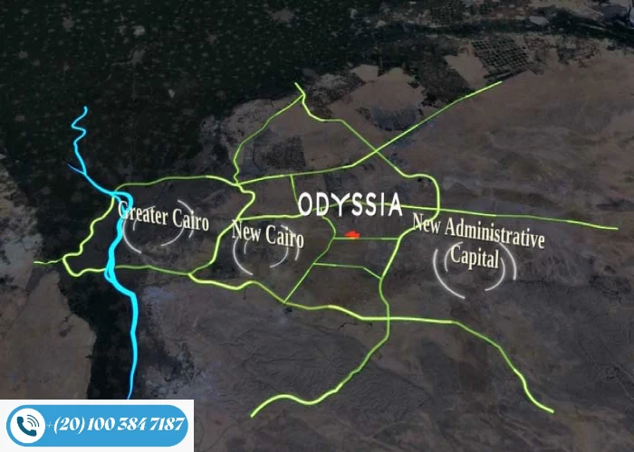 كمبوند اوديسيا صبور مدينة المستقبل The City of Odyssia