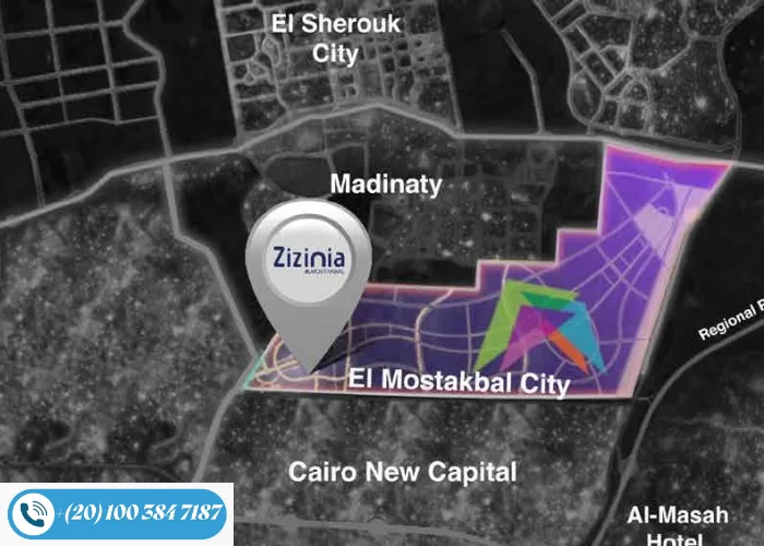 زيزينيا المستقبل سيتي Zizinia Mostakbal بتقسيط حتي 12 سنة