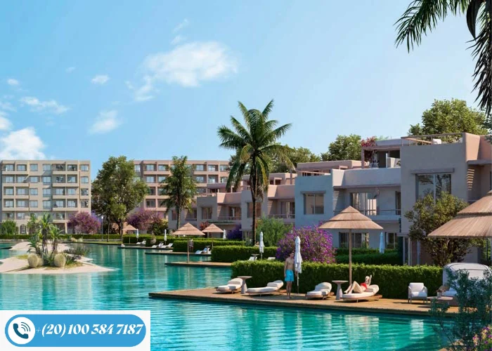 قرية هاسيندا بلو راس الحكمة Hacienda Blue شاليهات بمقدم 5%