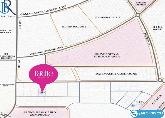 كمبوند جادي ريزيدنس التجمع الخامس Jadie Residense New Cairo