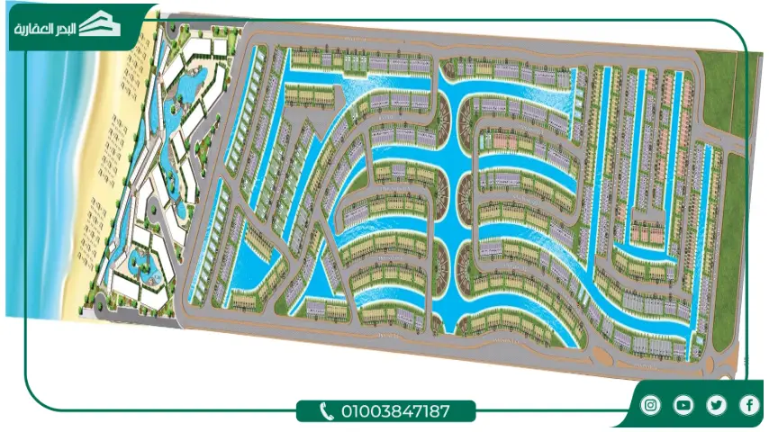 قرية تن ايلاند رأس الحكمة Ten Islands Ras El Hekma مقدم 5%