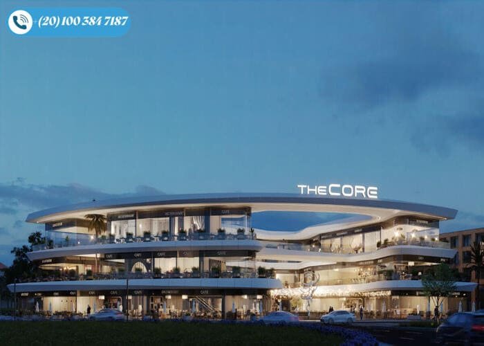 مول ذا كور القاهرة الجديدة The Core New Cairo بمقدم 15%