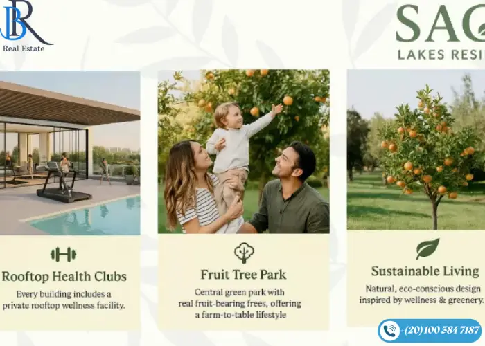 مشروع ساج ريزيدنس العاصمة الإدارية Sage Lakes Residence New Capital