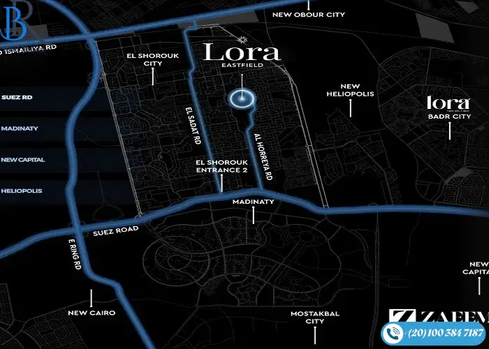 كمبوند لورا إيست كمبوند لورا الشروق سيتي