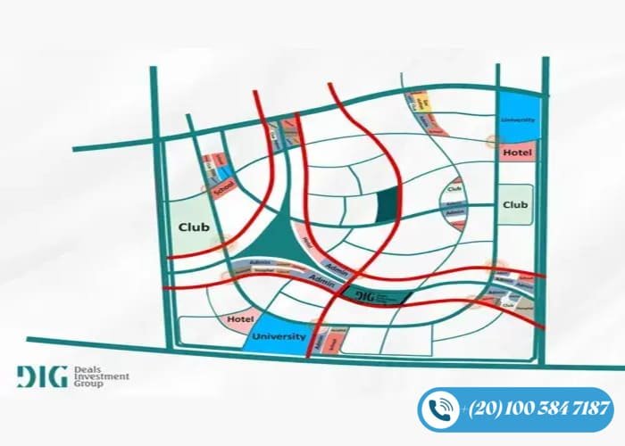 مشروع ضفاف شركة DIG