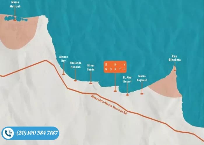 قرية سكاي نورث الساحل الشمالي Sky North North Coast اسعار 2025