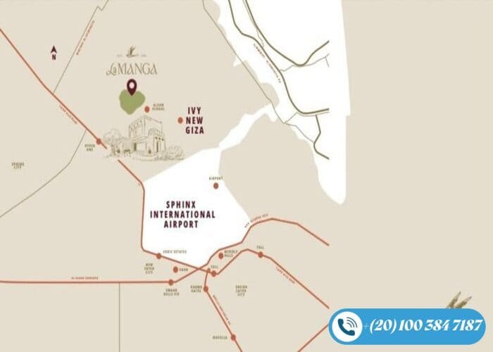 كمبوند لامانجا سفنكس الجديدة Compound La Manga New Zayed