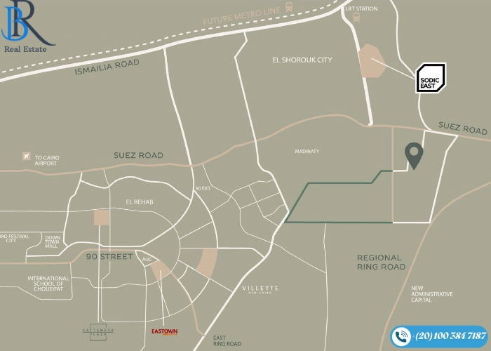 أسعار كمبوند سوديك ايست فيل المستقبل سيتي Sodic East vale