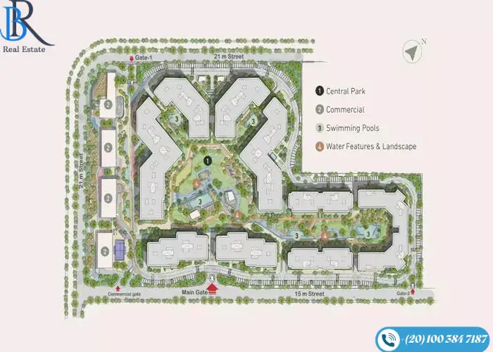 كمبوند زيا بارك الشيخ زايد Zia Park El Sheikh Zayed بمقدم 5%
