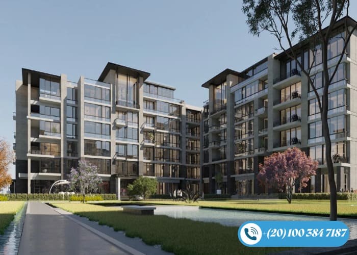 مشروع Waterway إيست التجمع السادس