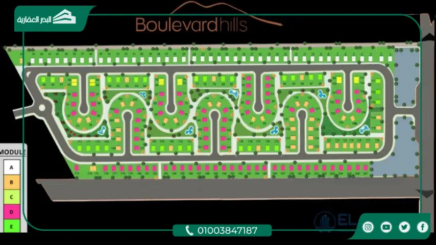 كمبوند Boulevard Hills أكتوبر