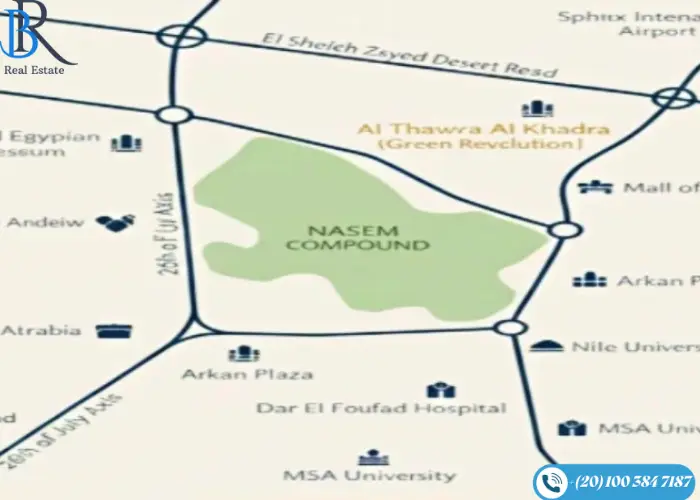 كمبوند نسيم الشيخ زايد Naseem El Sheikh Zayed خصم 5%