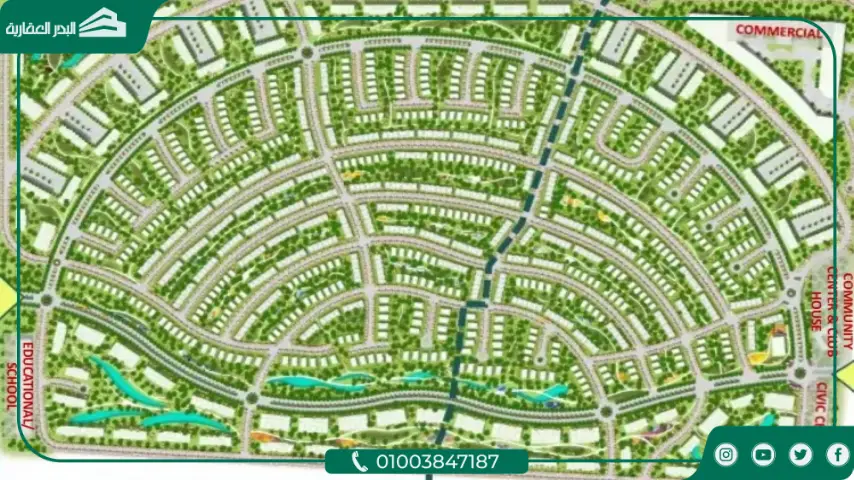 كمبوند بالم هيلز العاصمة الإدارية Palm Hills New Capital